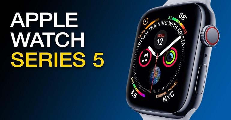 Apple launched its apple watch series 5 at iPhone 11 launch event