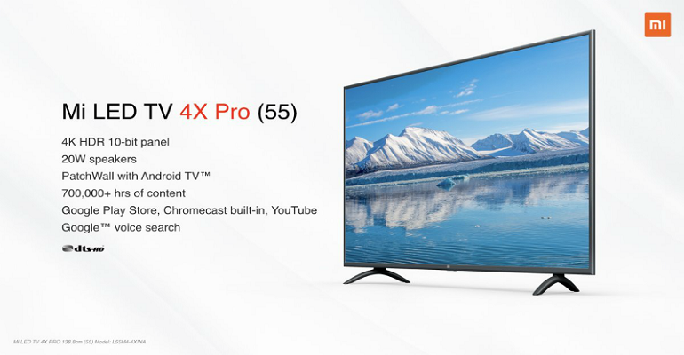 The New 65-inch Mi TV 4X is being Launched on September 29, 2019