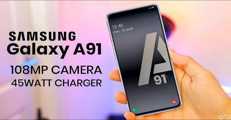 Samsung Galaxy A91 with 8 GB RAM and 128 GB Memory Launching Soon