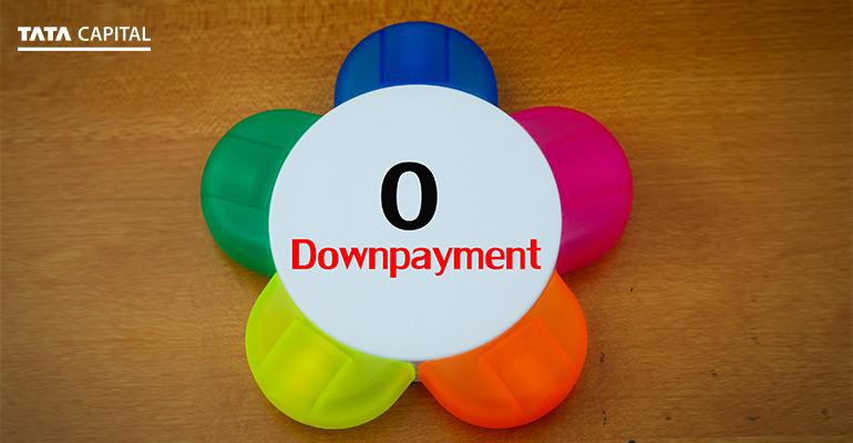 What is a zero down payment two-wheeler loan?