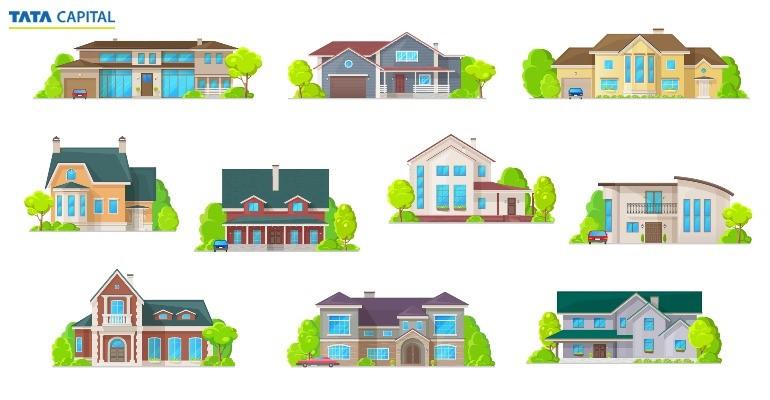 What is the difference between a Villa, Bungalow, and Duplex apartment?