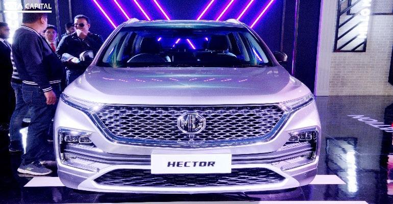 Top 5 MG hector cars in India