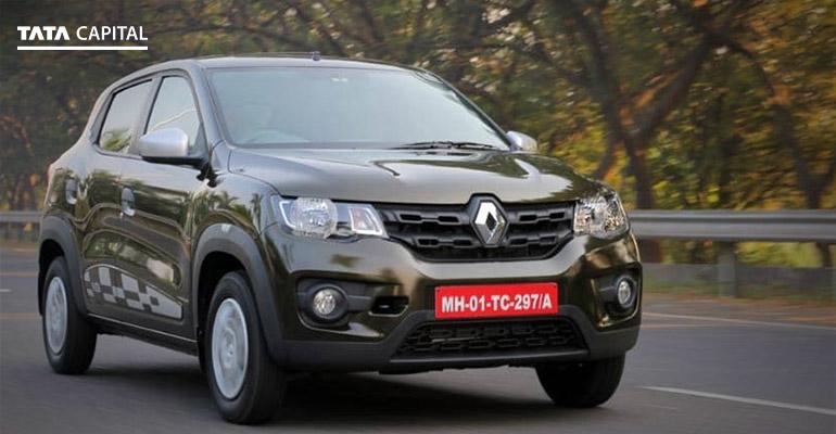 get used car loan for Renault Kwid AMT